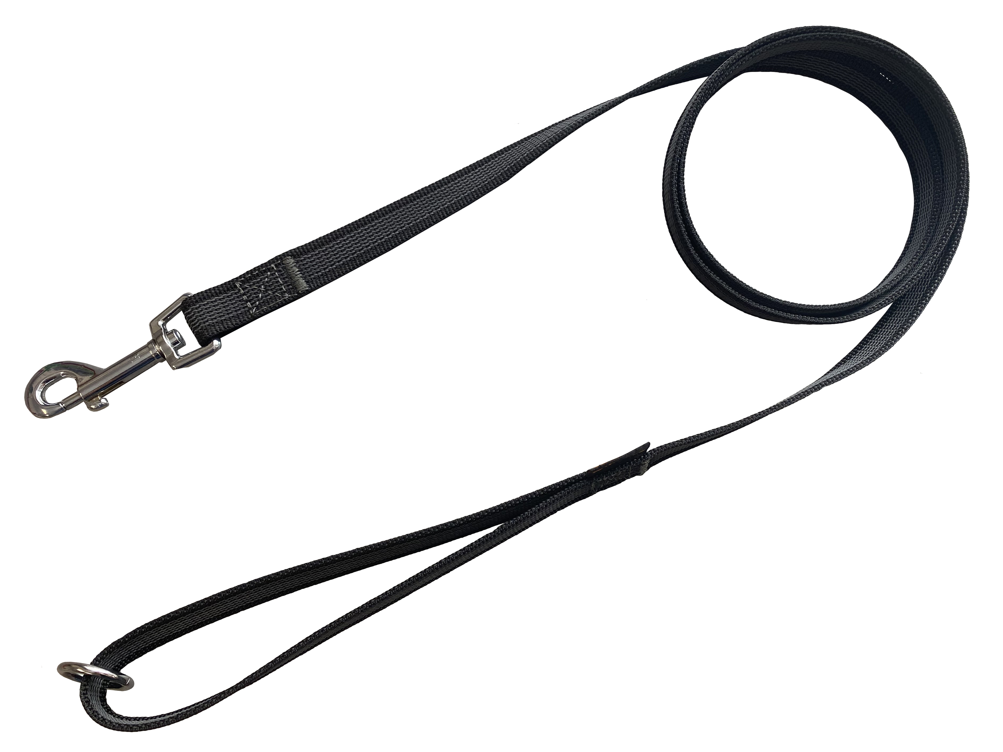 BAFPET Pogumovaná vodítka Barva: Černá, Rozměr: 20mm x 150cm 18211A