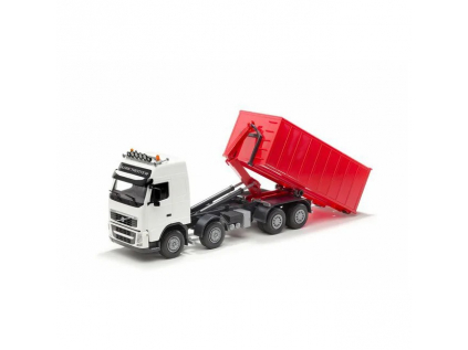 hracka volvo fh hakovy nosic kontajnerov biela