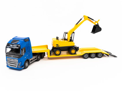hracka emek volvo fh16 modry podvalnik bager 1