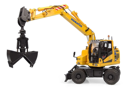 model kolesovy bager komatsu pw 148 11 1