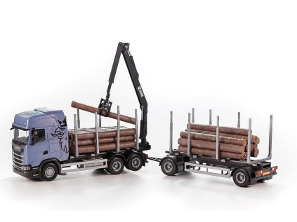 hracka scania s next gen modry lesovoz prives
