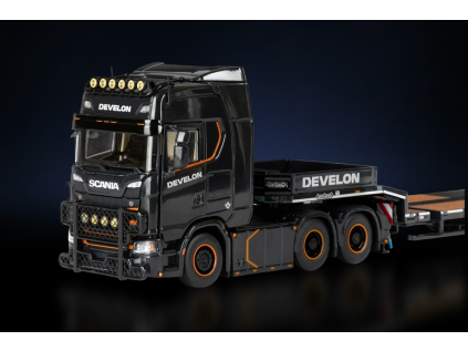 kovovy model SCANIA S nooteboom develon 1