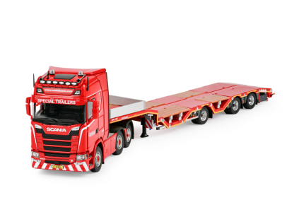 kovovy model scania s noteboom redline 1