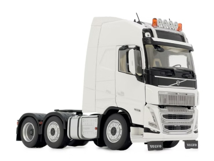 kovovy model kamion volvo fh5 6x2 biely 1