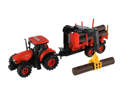 hracka traktor zetor s drevom 2
