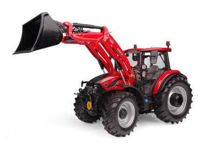 model case ih farmall 120c traktor s nakladacom 1