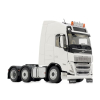 kovovy model kamion volvo fh5 6x2 biely 1