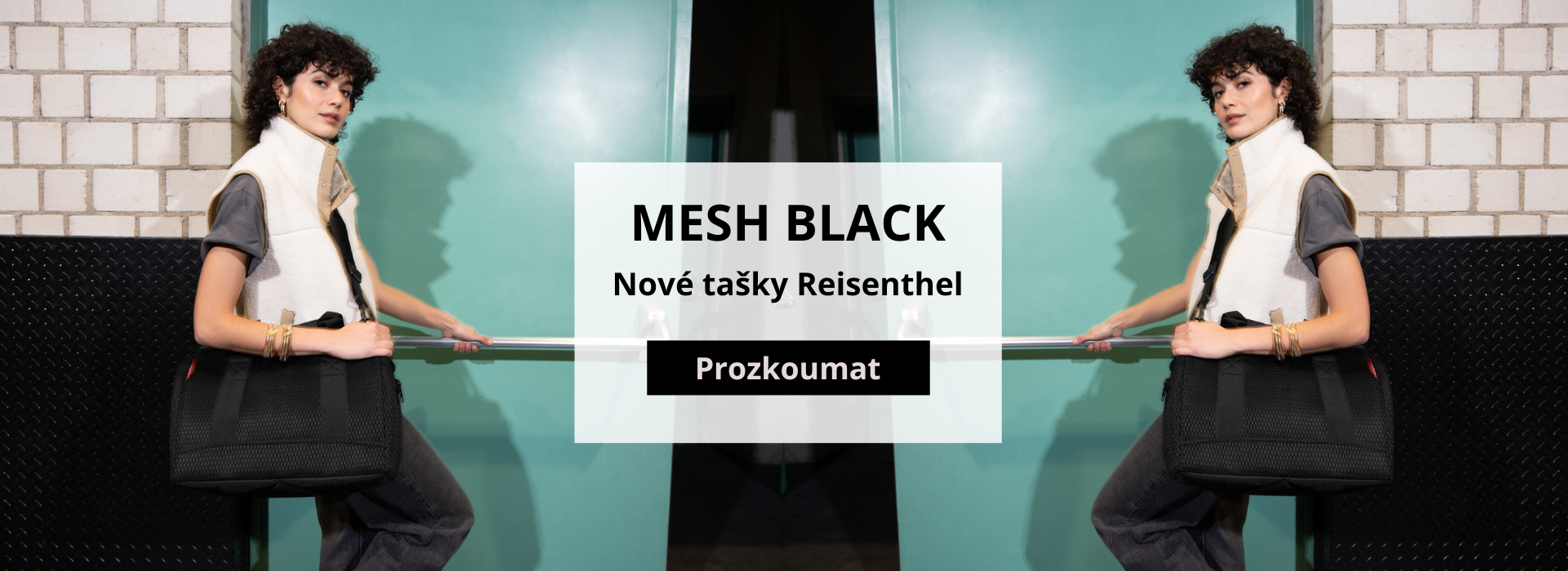 Nové tašky Mesh black