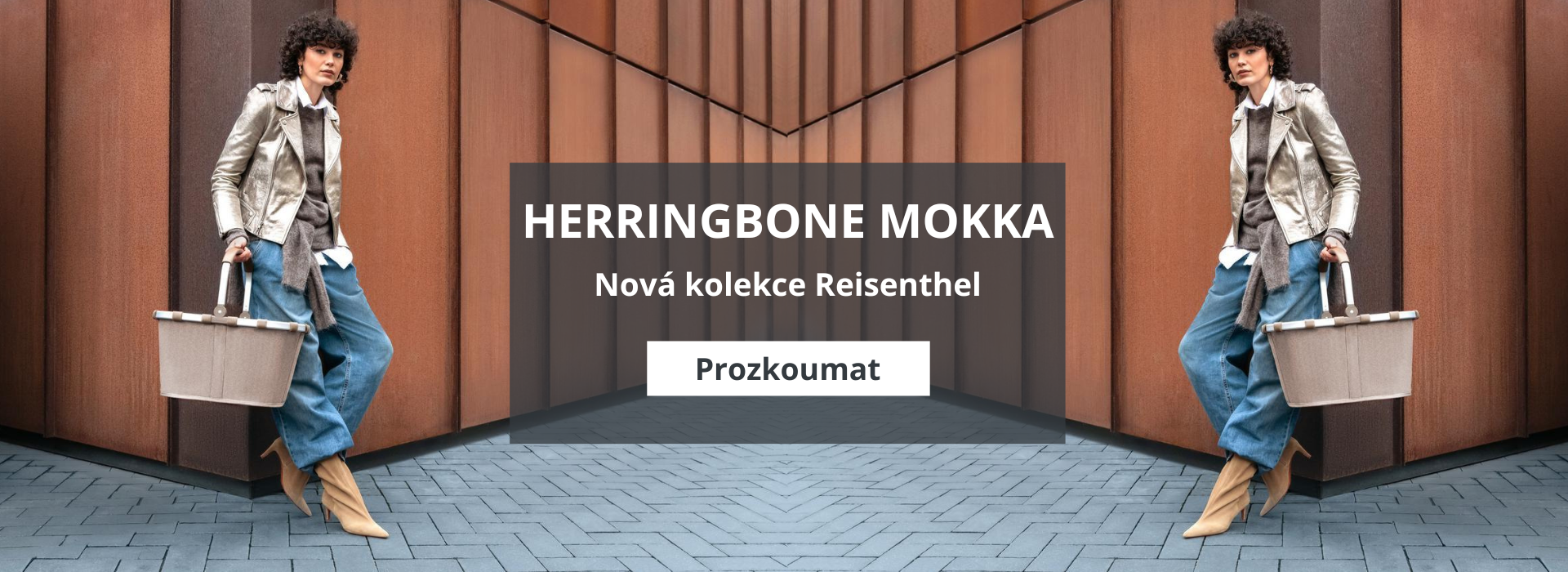 Nová kolekce Herringbone mokka