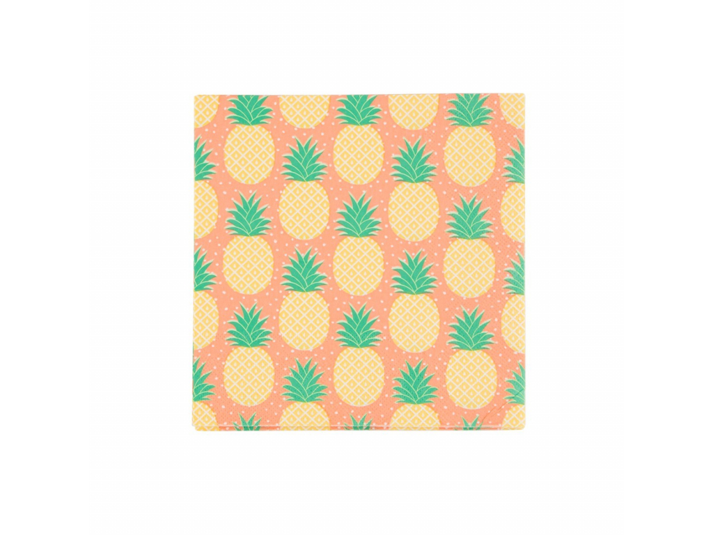 Papírový ubrousek 20 ks Sass & Belle Pineapple