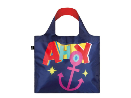 Skládací nákupní taška LOQI NAUTICAL Ahoy
