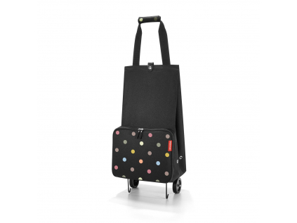 Nákupní taška na kolečkách Reisenthel Foldabletrolley Dots