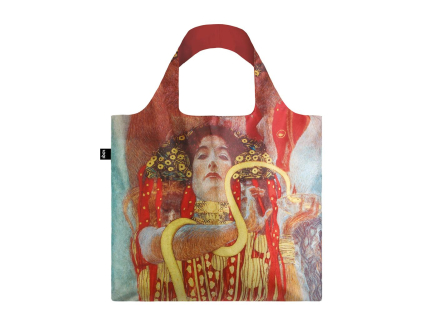 Skládací nákupní taška LOQI GUSTAV KLIMT Hygieia