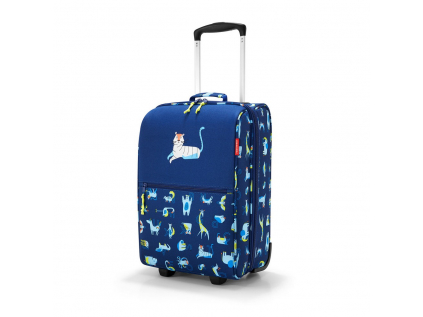 Dětská taška na kolečkách Reisenthel Trolley XS kids Abc friends blue