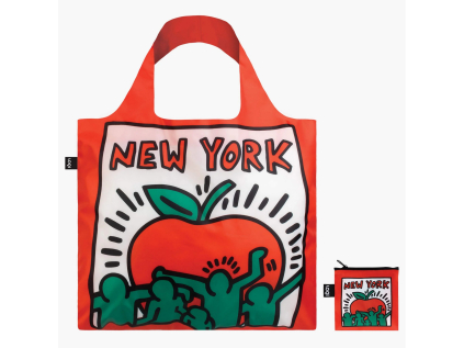 Skládací nákupní taška LOQI KEITH HARING New York