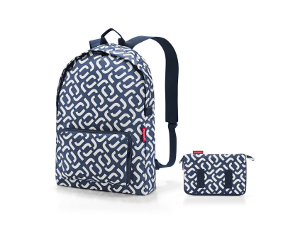 Skládací batoh Reisenthel Mini Maxi Rucksack Signature navy