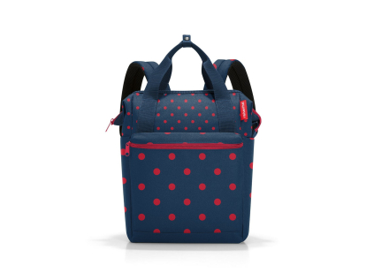Batoh Reisenthel Allrounder R mixed dots red
