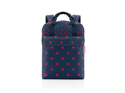 Batoh Reisenthel Allday backpack M Mixed dots red