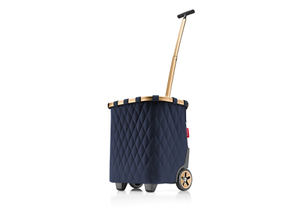 Nákupní košík na kolečkách Reisenthel Carrycruiser Frame Rhombus midnight gold