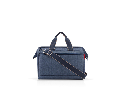 Taška přes rameno Reisenthel Allrounder S pocket Herringbone dark blue