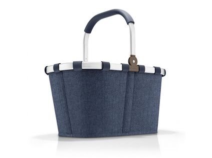 Nákupní košík Reisenthel Carrybag Herringbone dark blue