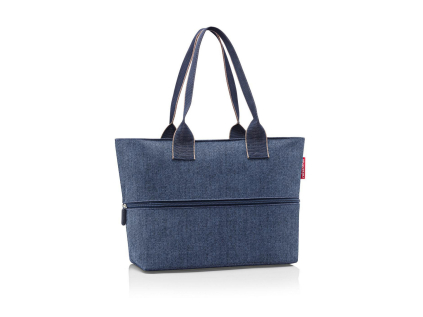 Kabelka Reisenthel Shopper e1 Herringbone dark blue