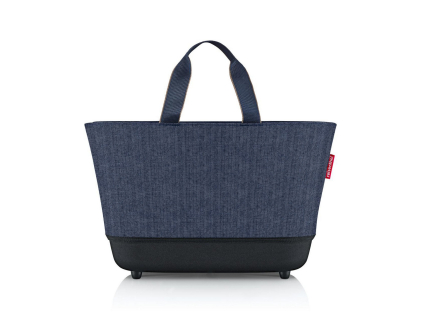Nákupní košík Reisenthel Shoppingbasket Herringbone dark blue