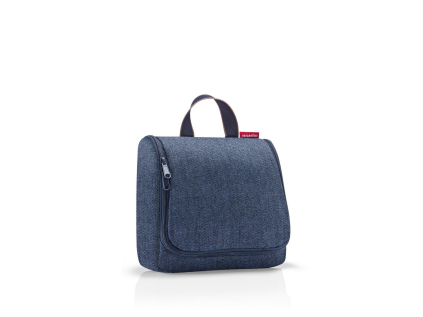 Toaletní taštička Reisenthel Toiletbag Herringbone dark blue