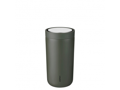 Termohrnek 0,2 l Stelton TO-GO CLICK - soft dark forest