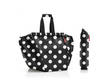 Nákupní taška Reisenthel Easyshoppingbag Dots white