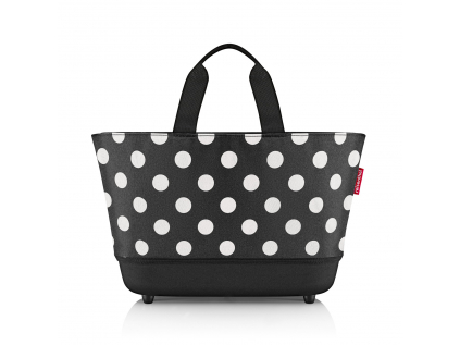 Nákupní košík Reisenthel Shoppingbasket Dots white