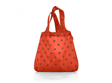 Skládací taška Mini Maxi Shopper Dots orange