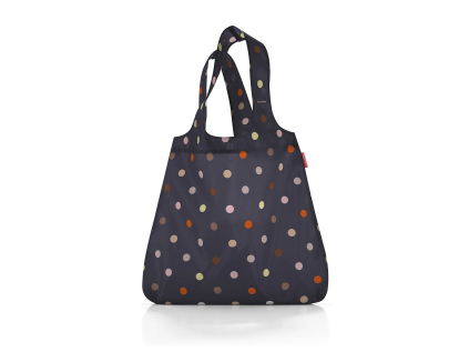 Skládací taška Mini Maxi Shopper Dots dark