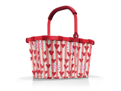 Nákupní košík Reisenthel Carrybag Frame Hearts & Stripes