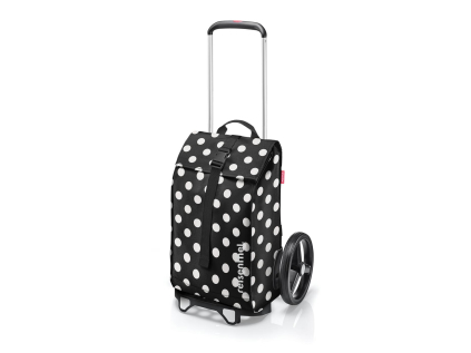 Nákupní taška na kolečkách Reisenthel Citycruiser Dots white