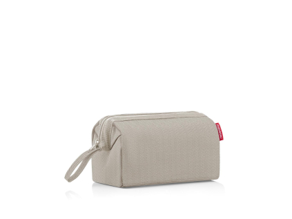 Kosmetická taštička Reisenthel Travelcosmetic Herringbone sand