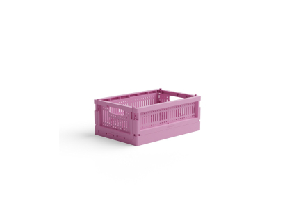 Skládací přepravka mini Made Crate  - soft fuschia