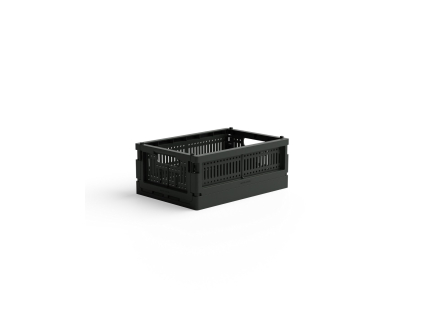 Skládací přepravka mini Made Crate  - washed black sweater