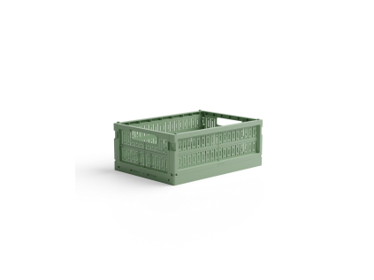 Skládací přepravka midi Made Crate  - green bean green