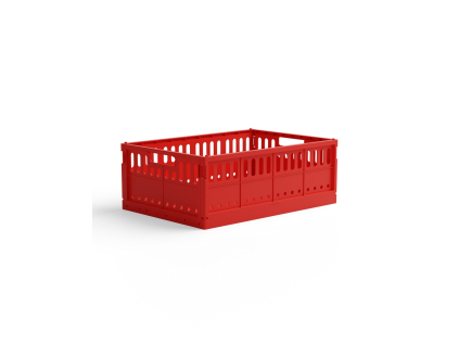 Skládací přepravka maxi Made Crate - so bright red