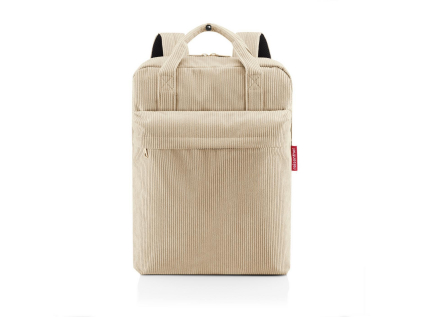 Batoh Reisenthel Allday backpack M Cord sand