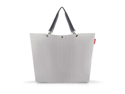 Nákupní taška Reisenthel Shopper XL Herringbone grey