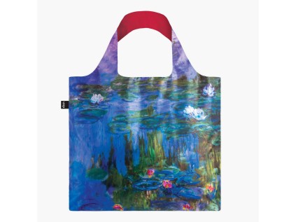 Skládací nákupní taška LOQI CLAUDE MONET Water Lilies