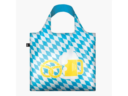 Skládací nákupní taška LOQI TRAVEL Pretzel