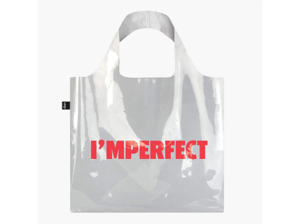 Skládací nákupní taška LOQI TRANSPARENT I'mperfect