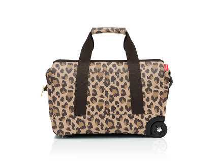 Cestovní taška na kolečkách Reisenthel Allrounder Trolley Frame Leo macchiato
