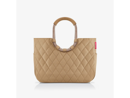 Nákupní taška Reisenthel Loopshopper L Frame Rhombus ginger