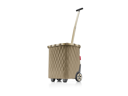 Nákupní košík na kolečkách Reisenthel Carrycruiser Frame Rhombus olive