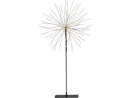 Svítící LED dekorace výška 50 cm Star Trading Firework - černá