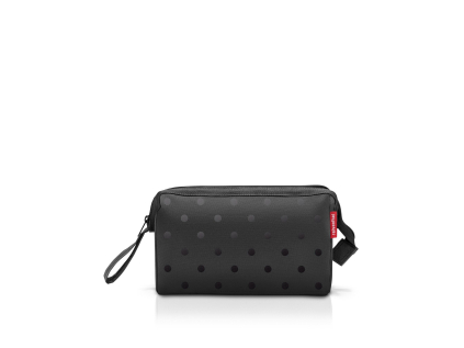 Kosmetická taštička Reisenthel Travelcosmetic Glossy dots black